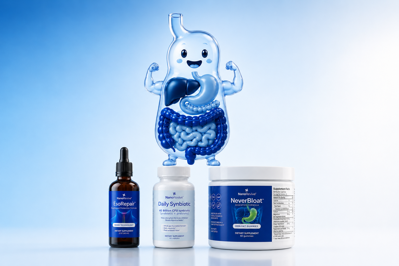 NanoRevive digestive wellness hero image